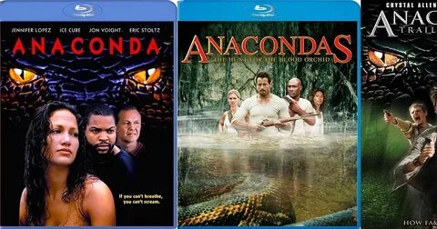 Anaconda Trilogy (1997 to 2009)720p - BDRip's - Tamil + Telu