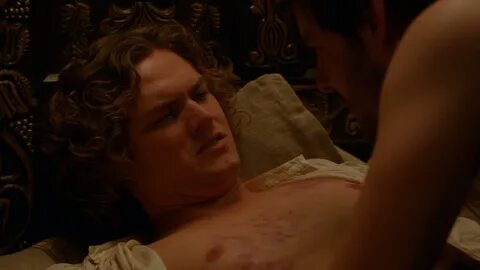 ausCAPS: Gethin Anthony and Finn Jones shirtless in Game Of 