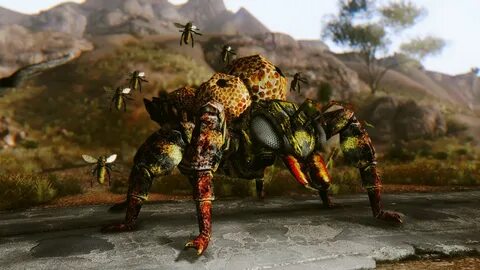 Fallout 76 Honey Beast and Honey Bee swarm at Fallout New Ve