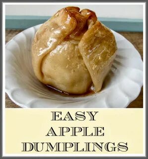 Easy Pennsylvania Dutch Apple Dumplings