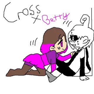 Pixilart - Cross Chara x Betty by TinyDreamerYT