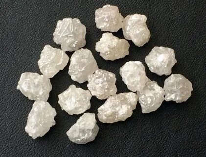 5-6mm Белый грубый алмаз Белый сырой алмаз Необрезанный Etsy
