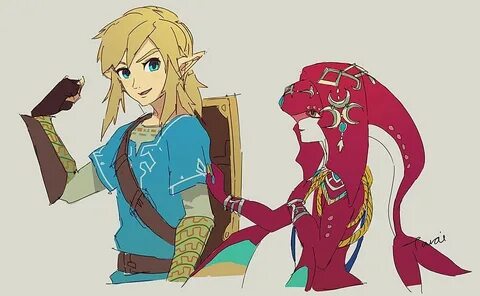 Pin on Mipha and Link