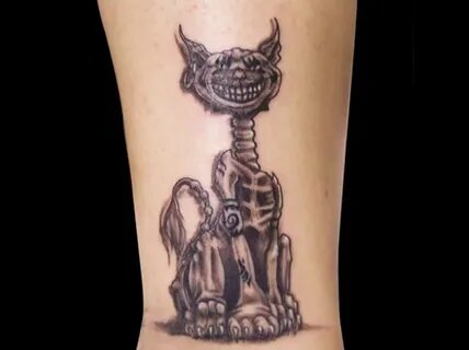 Dangerous Cat Tattoo Design - ShePlanet