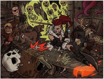 Darkest Dungeon Hellboy's art, Lovecraft's lugubriousness, X