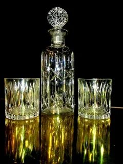 Waterford Crystal Decanter Retired Pattern Circa 1940s to Et