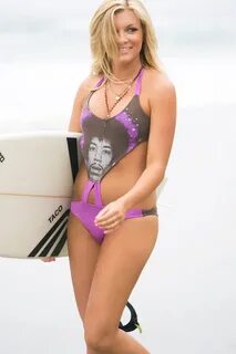 Swimsuit: Crispy Bikinis 'PURPLE HAZE' Jimi Hendrix One Piec