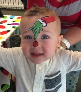 Christmas face painting, Face painting, Face painting easy