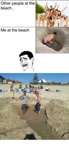 beach fun - Meme by evilbeastlord :) Memedroid