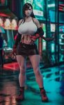 Tifa Lockhart by StevenCarson Tifa lockhart, Cyberpunk femal