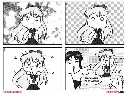 Minako's True Colours Sailor Venus comic Sailor moon funny, 