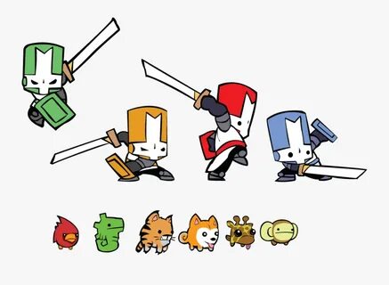 Transparent Gay Clipart - Castle Crashers Characters Art , F
