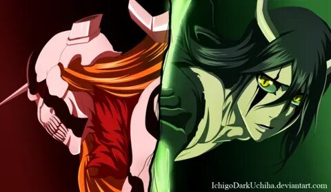 Ichigo VS Ulquiorra Final Battle by IchigoDarkUchiha.deviant