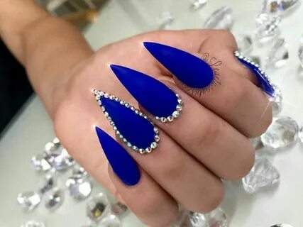 Pinterest @IIIannaIII Diamond nails, Diamond nail designs, D