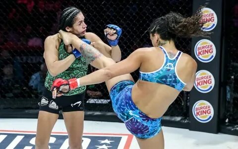 The beauty of women's fighting: Alejandra Lara versus Veta A