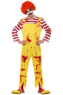 Kreepy Killer Clown Adult Costume - PureCostumes.com