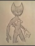 12 Awesome Drawing sketch of bendy for Learning Sketch Penci