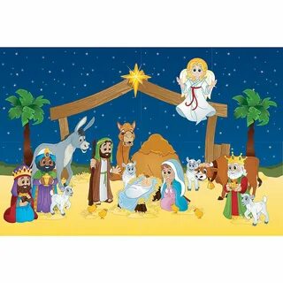 15+ Animated Nativity Scene Clipart - Action Cam Shoot