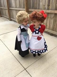 Lucy and Ethel costumes! Handmade by Keeley LaMonte for her 