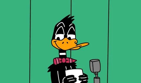 Affy Duck as radio host from The Ducksters by MarcosPower199