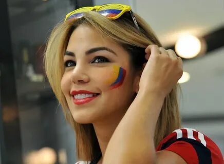 The sweetest fans of the national team of Colombia - Footbal