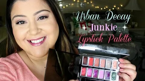 Urban Decay Junkie Lipstick Palette Review + Swatches - YouT