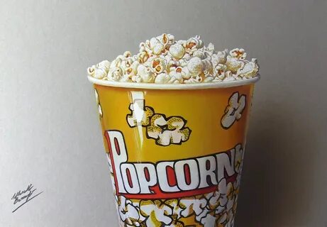 Drawing Popcorn 🍿 on Behance