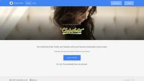Chaturfier - A notification service for Chaturbate