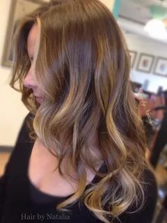 Sunkissed Balayage highlights. L'Oreal hair color salon Denv