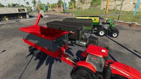 Мод модуль Peecon hooklift Auger Container v1.0.0.0 FS19