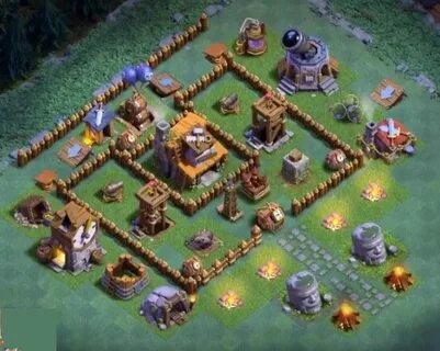 Pin de CoC Base em Best BH4 Base Layouts