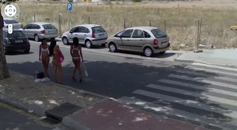 Prostitute Google Street View