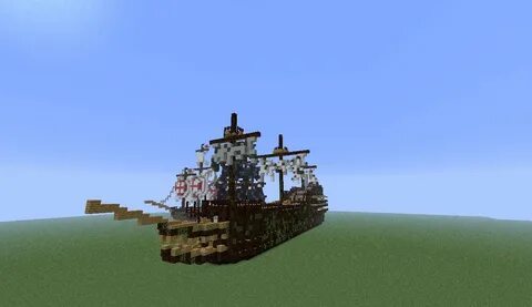 Flying Dutchman V2, now with schematics Minecraft Map