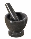 Creative Home The Byzantine Mortar and Pestle in Charcoal Mo