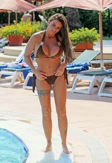 Katie Price in Brown Bikini 2019-06 GotCeleb