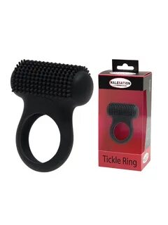 Malesation Tickle Ring: Vibro-Penisring, schwarz Erotikshop 