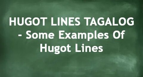 √ Hugot Lines New