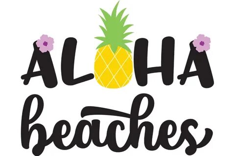 Free Aloha Beaches SVG Crafter File