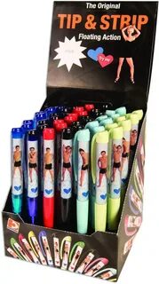 Naked Female Stripper Floaty Pen Nude Girl Woman Tip and