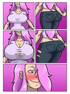 Female breast expansion comic.