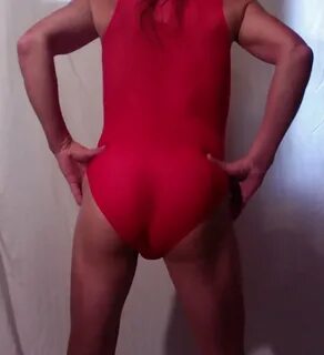Manly Red Onesie - Photo #6