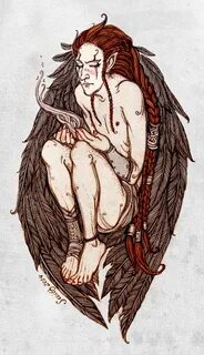 Feather cloak Loki mythology, Loki norse mythology, Loki art