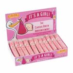 El Bubble ® It’s A Girl Pink Bubble Gum Cigars - 36 Pc. Bubb