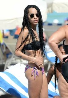 Zoe Kravitz: Bikini in Miami -24 GotCeleb