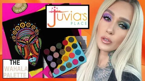 2 LOOKS & OVERVIEW: JUVIA'S PLACE WAHALA PALETTE - YouTube