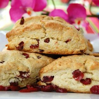 Cranberry-Orange Scones Recipe Orange scones, Cranberry oran