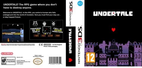 Viewing full size Undertale box cover