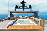 Sun deck with a fabulous pool - Yacht Charter & Superyacht N
