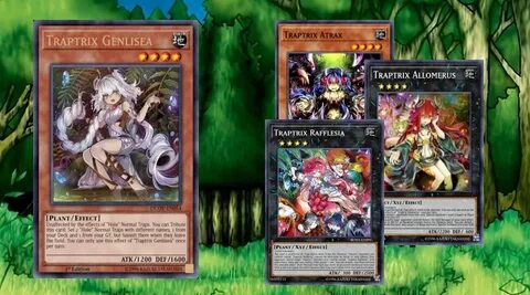 Yu-Gi-Oh Complete Traptrix Deck Myrmeleo Allomerus Sera Genl