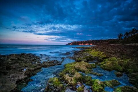 Фото Puerto Rico море скалы - бесплатные картинки на Fonwall